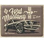 Wandbord Ford Mustang- 40x30cm