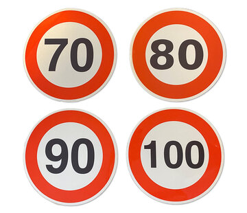 Reflecterende Sticker Snelheidslimiet
