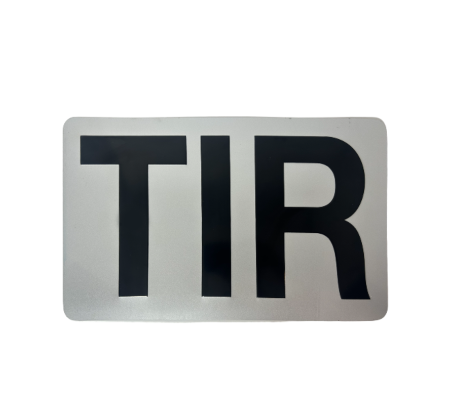 T.I.R plate 40x25cm