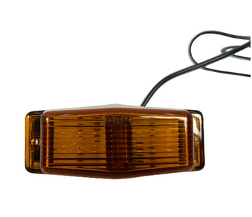 Double burner - LED - 12/24V - Orange