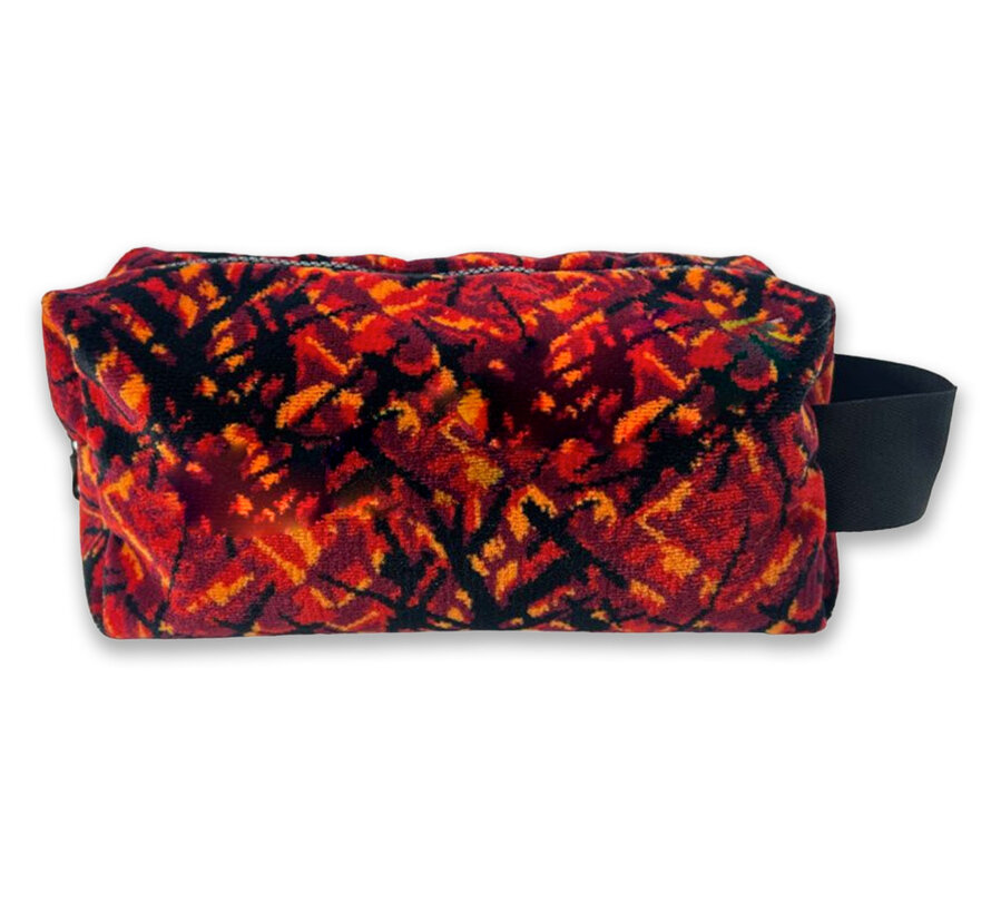 Toilettas Deense pluche - klein - verschillende kleuren