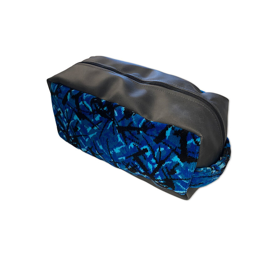 Toilettas Deense pluche - groot - verschillende kleuren