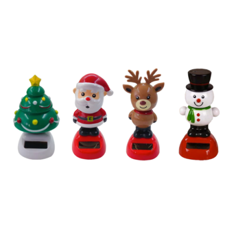 Dansende kerstfiguren - Solar