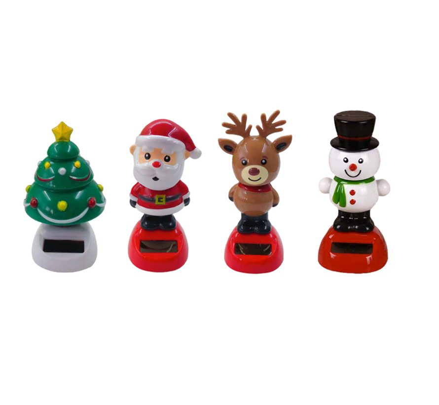 Dansende kerstfiguren - Solar