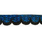 Raamband breed - Deense pluche -  2m30