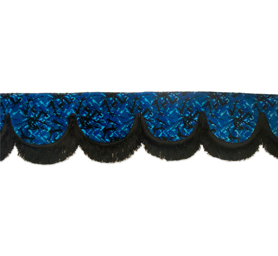 Window band wide - Danish plush - 2m30