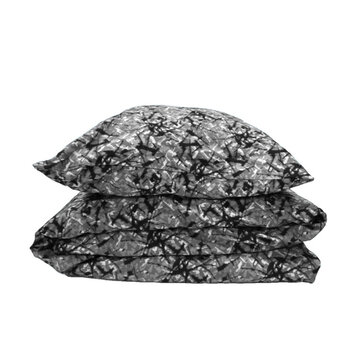 Dekbedovertrek - 1 persoons - Deense pluche - grijs