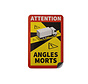 Magnetic sticker Angles Morts