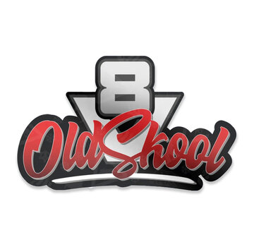 Sticker - V8 Oldskool