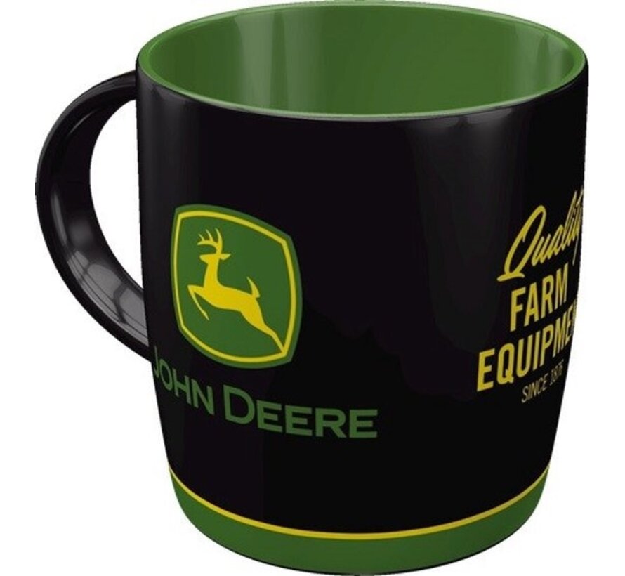 Mok John Deere - zwart