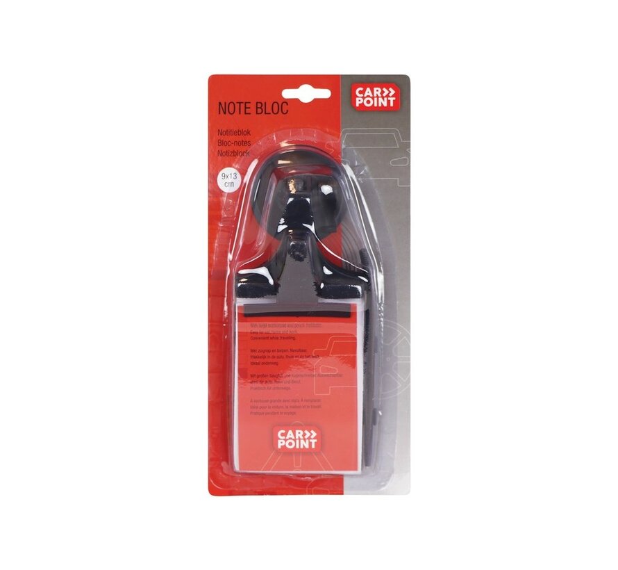 Notitieblok met zuignap