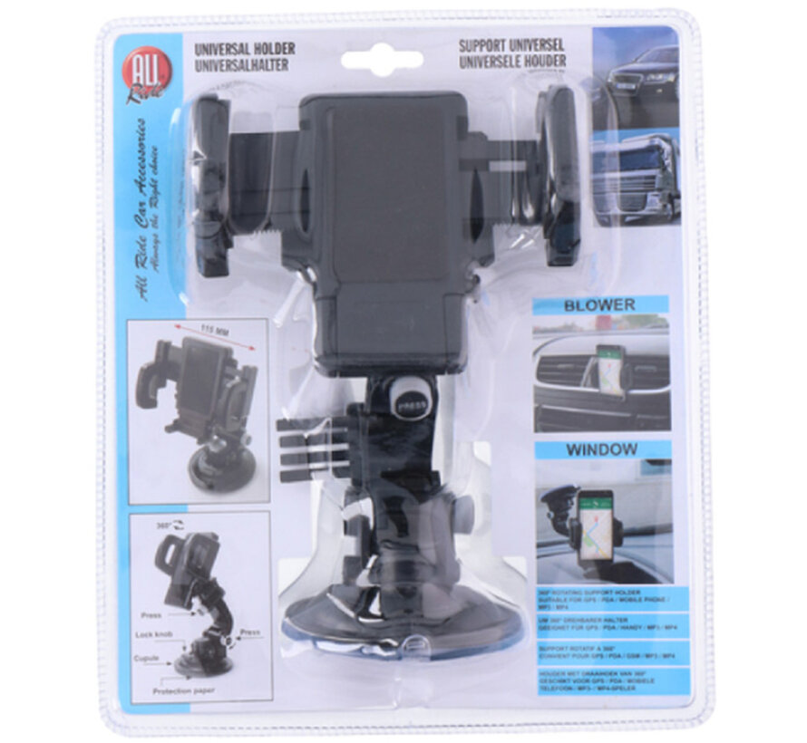 Universal phoneholder - suction cup