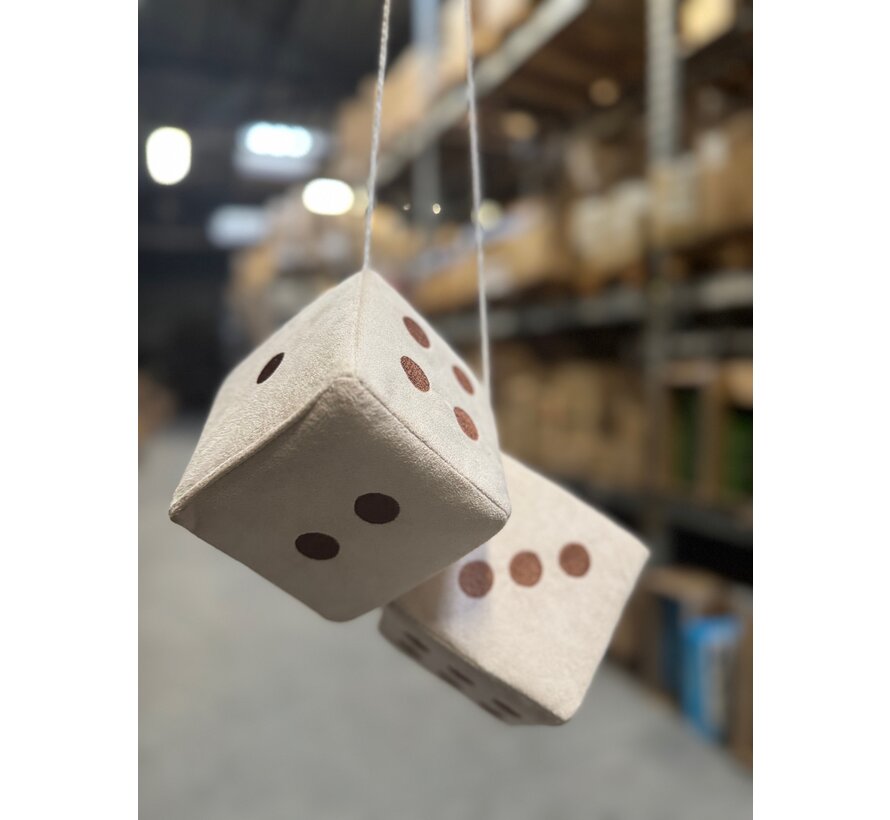 Dice luxury - Alcantara - different colours