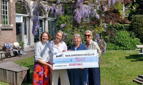 Wij konden 3000 euro aan het Berrefonds schenken!