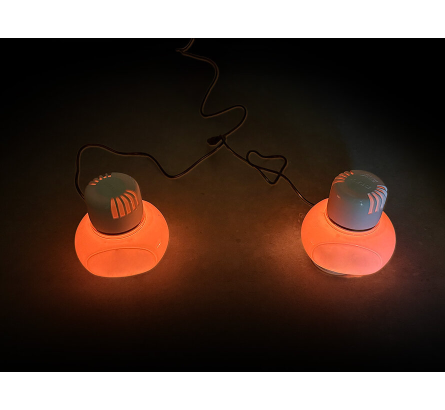 Duo USB LED lighting for air freshener - multicolor
