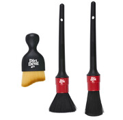 Car detailing brush set - 3 pieces
