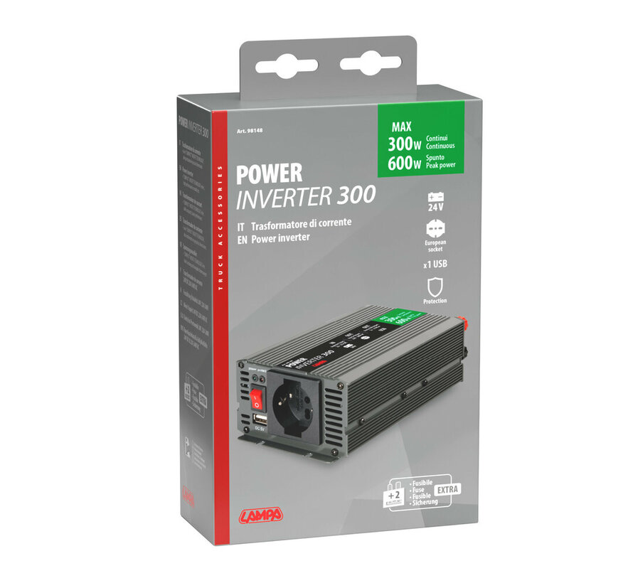 Inverter 24V - 220/240V