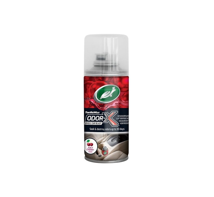 Turtle Wax geurverwijderaar – auto luchtverfrisser – Cherry / Savage Ice – 100 ml