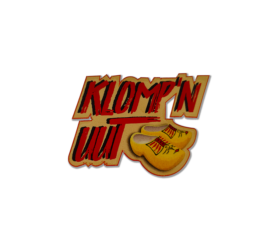 Sticker – Klomp’n Uut – 10 cm