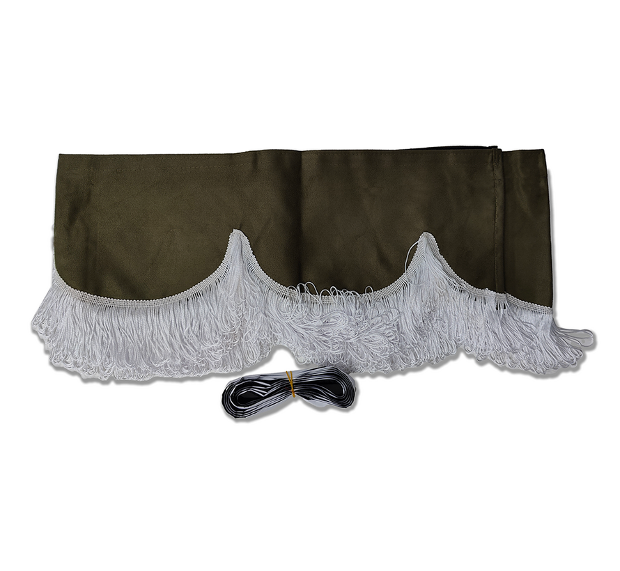 Cabin Window Band – With Fringes - different colours