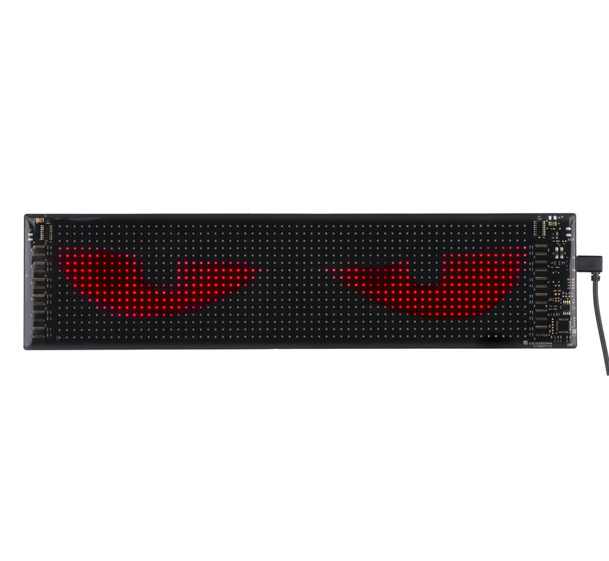 Led panel - 'Devil Eyes' - USB - large
