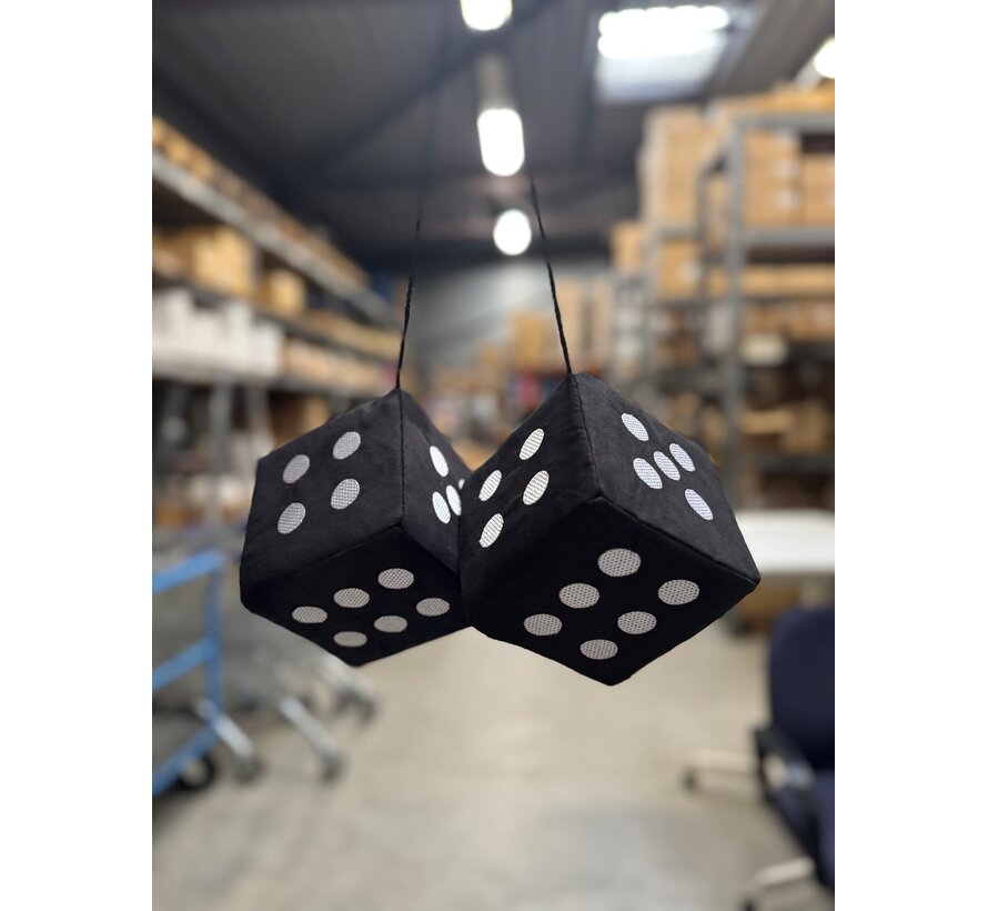 Dobbelsteen luxe - Alcantara - verschillende kleuren