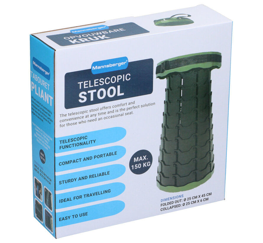 Foldable Telescopic Stool