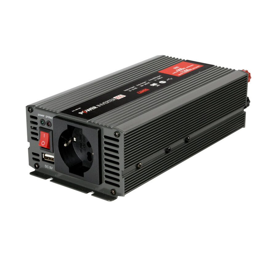Truck Power Inverter – 24V to 230V + USB – 600W