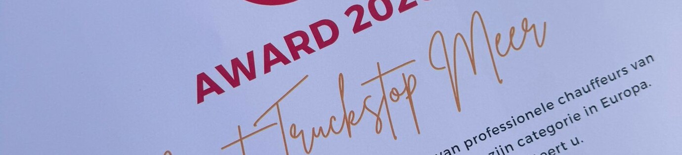 Joost Truckstop erkend door Truckfly by Michelin – gekozen door chauffeurs uit heel Europa