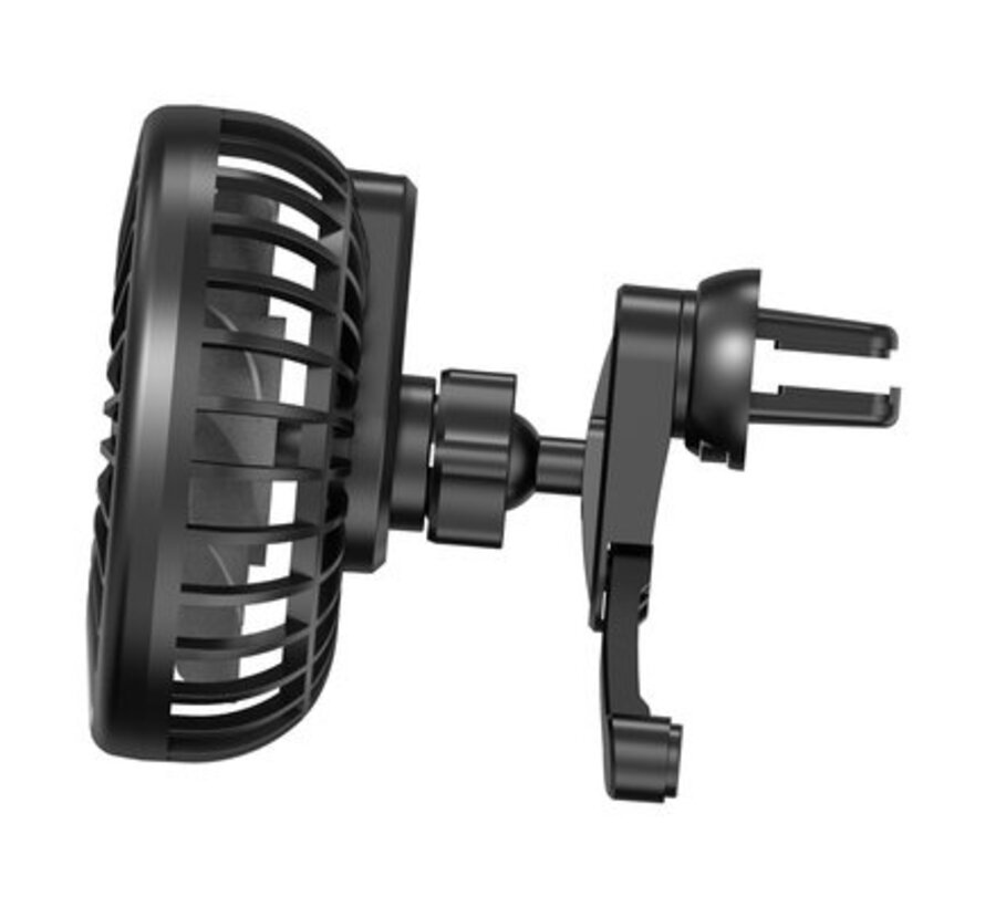 USB ventilator auto ventilatierooster – 10,5 cm – 5V