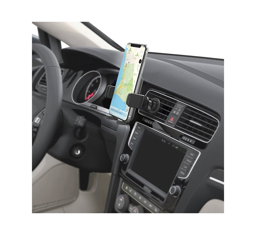 Celly Mount Vent Plus smartphonehouder – ventilatierooster houder – 360° draaibaar
