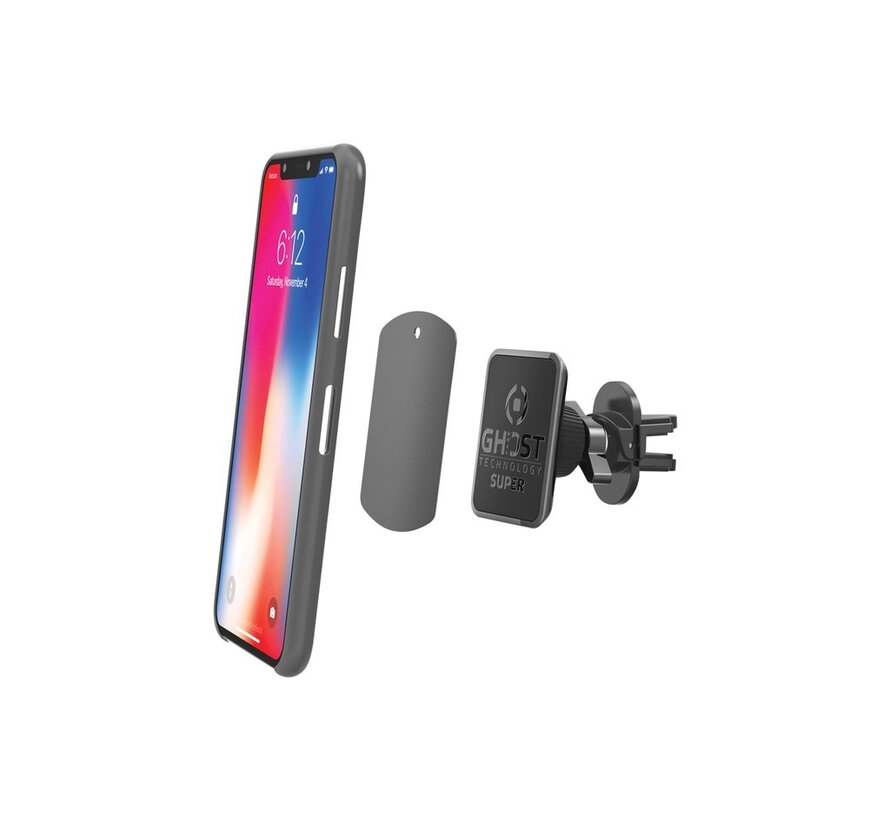 Celly Ghost Super Plus magnetische telefoonhouder – ventilatierooster