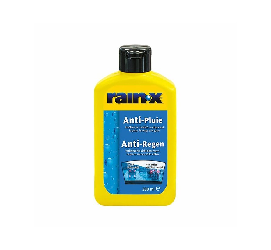 Rain-X Anti Regen – waterafstotende ruitbehandeling auto – regenafstoter – 200 ml