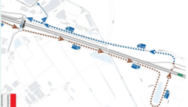  Circulatieplan op transportzone Meer om tankverkeer in goede banen te leiden