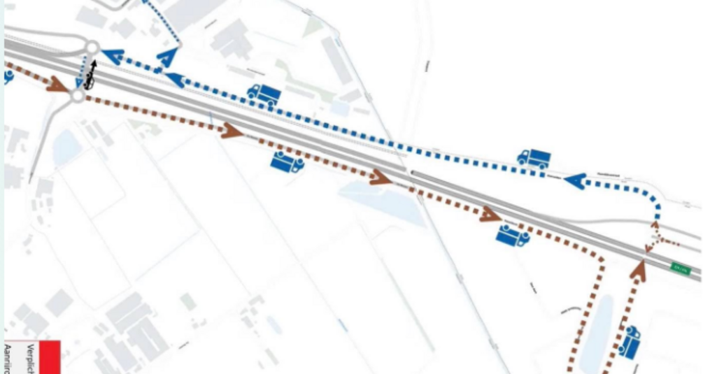 Traffic circulation plan to manage refueling traffic