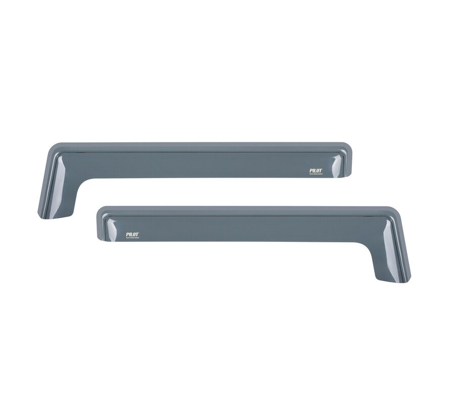 Windgeleider DAF XD / XF / XG – zijwindgeleider– set 2 stuks – acryl – plakmontage