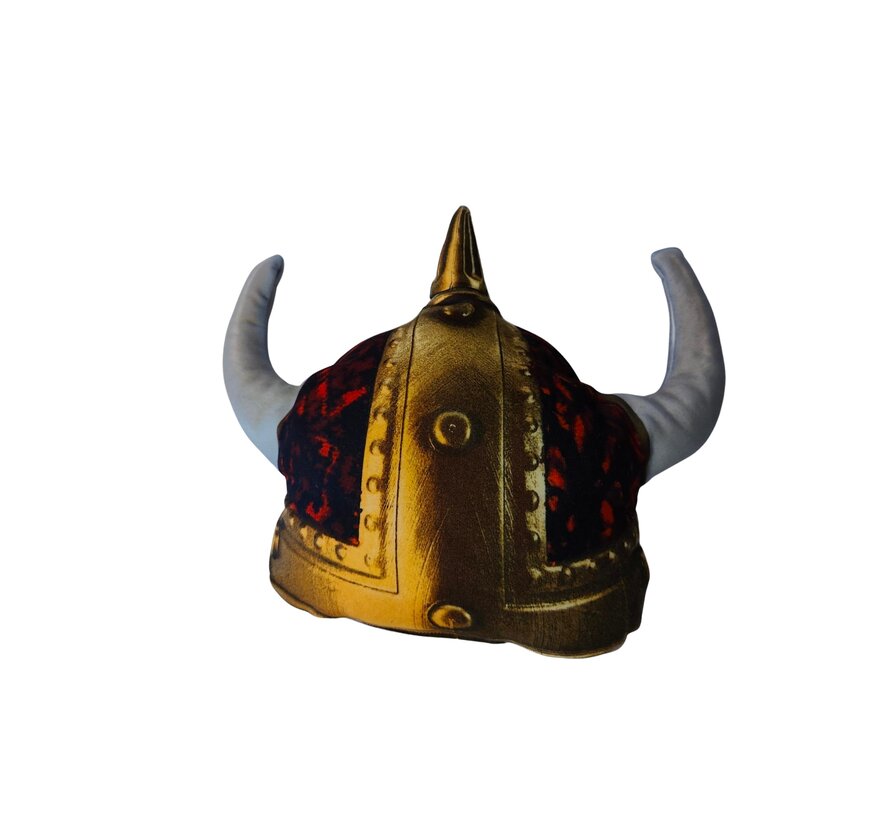 Viking helm kussen – Deens pluche – contour design – 40 cm