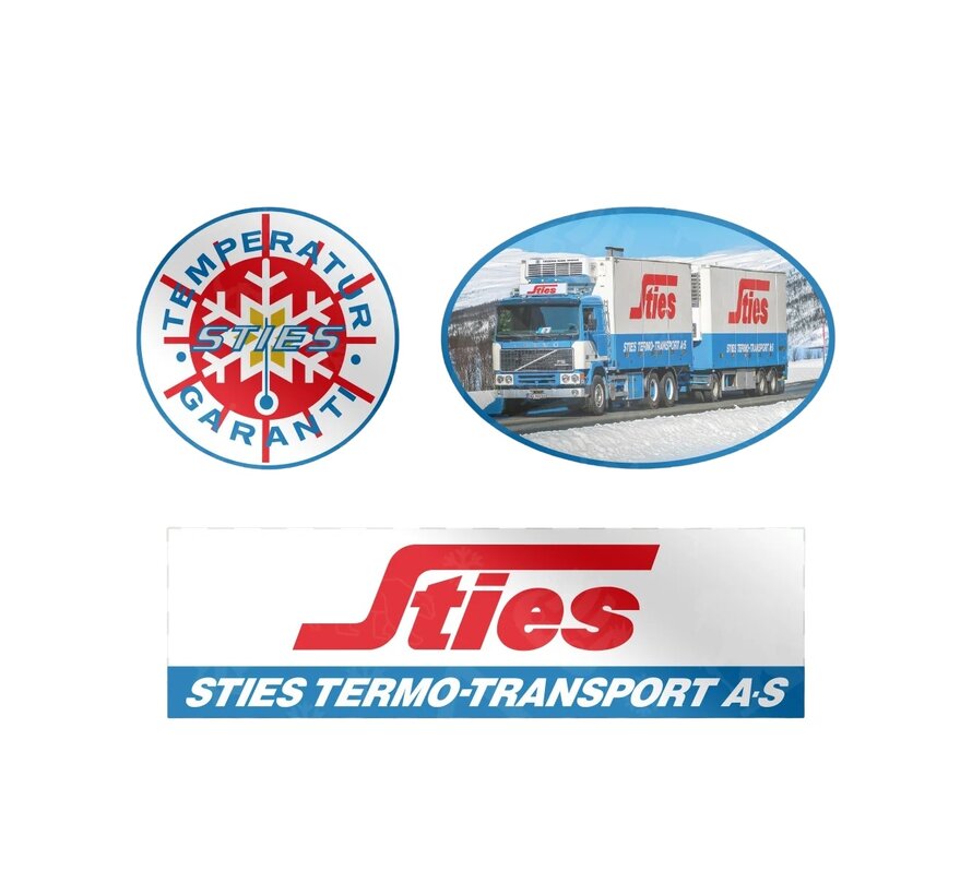 Sties thermo transport sticker set