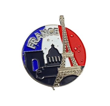 France pin – Eiffel Tower – truck badge
