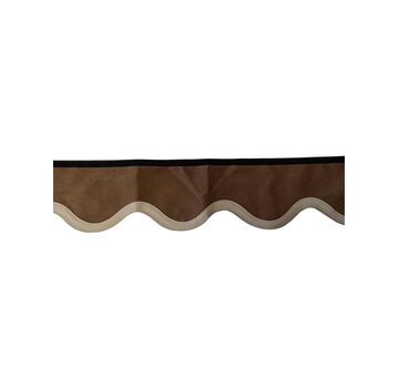 Window band alcantara - Brown/Beige