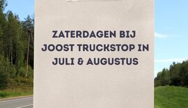 Zaterdagen in juli en augustus bij Joost Truckstop