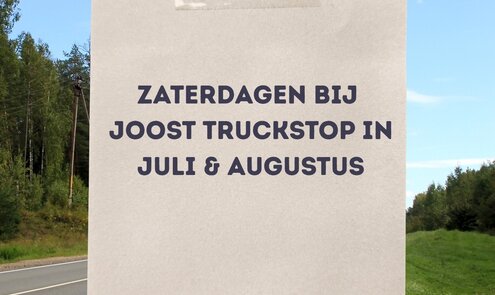 Zaterdagen in juli en augustus bij Joost Truckstop