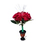 Truck Flower Red Roses – LED decoration