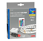 RGB LED strip 12/24V – 200 cm – waterdicht – 16 kleuren – afstandsbediening