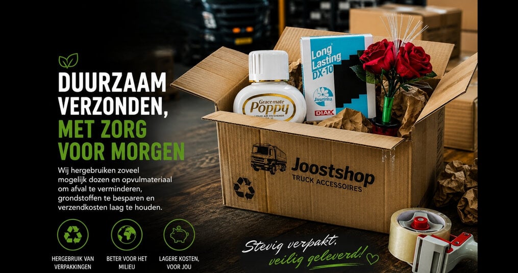 Verpakkingen met een tweede leven bij Joostshop!