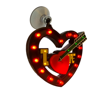 Quintezz USB Illuminated Love Heart