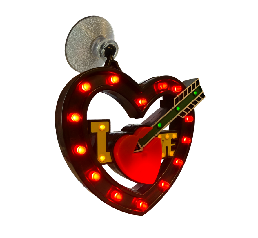 Quintezz USB Illuminated Love Heart