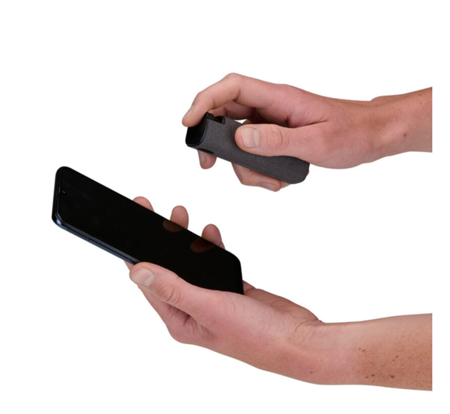 Grundig 2-in-1 schermreiniger – 10 ml – microvezeldoek – voor smartphone, tablet, laptop en beeldschermen