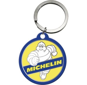Michelin Vintage Round Keychain
