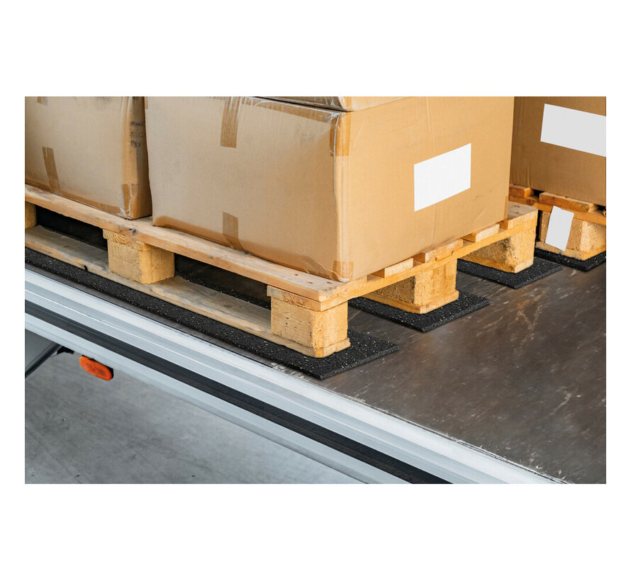 Antislipmat voor lading – 15 x 500 cm – 8 mm dik – voor vrachtwagen, trailer en bestelwagen